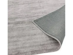 Alfombra tejida a mano de viscosa - 200x290cm - Plata - Blade