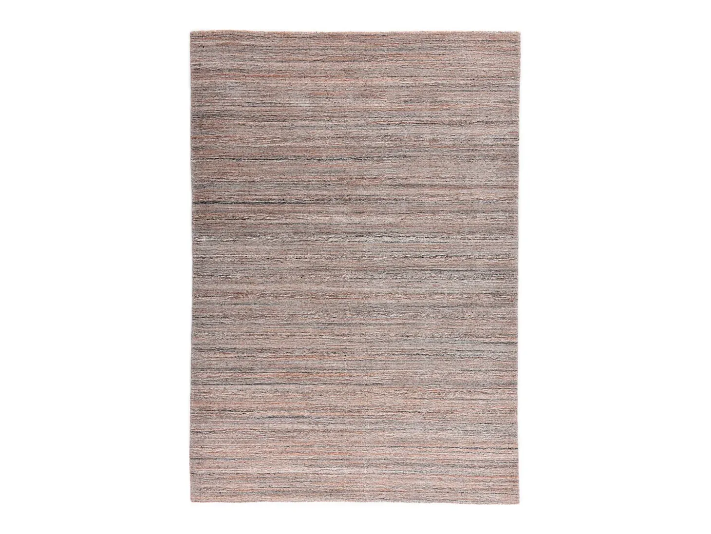 Alfombra tejida a mano de lana y viscosa 40x60 cm Rosa Sandiego