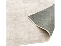Alfombra tejida a mano de viscosa - 200x290cm - Crema - Blade