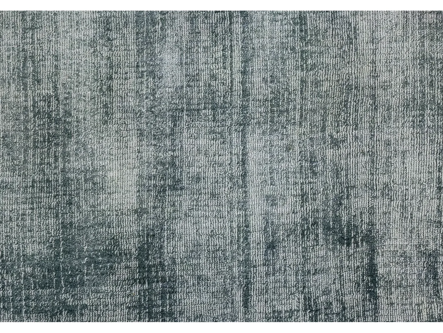 Alfombra tejida a mano de viscosa 150x150 cm Turquesa claro Star