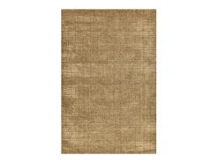 Alfombra UNI a rayas de viscosa y lana 70x140 cm Oro Venus