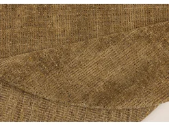 Alfombra UNI a rayas de viscosa y lana 150x150 cm Oro Venus