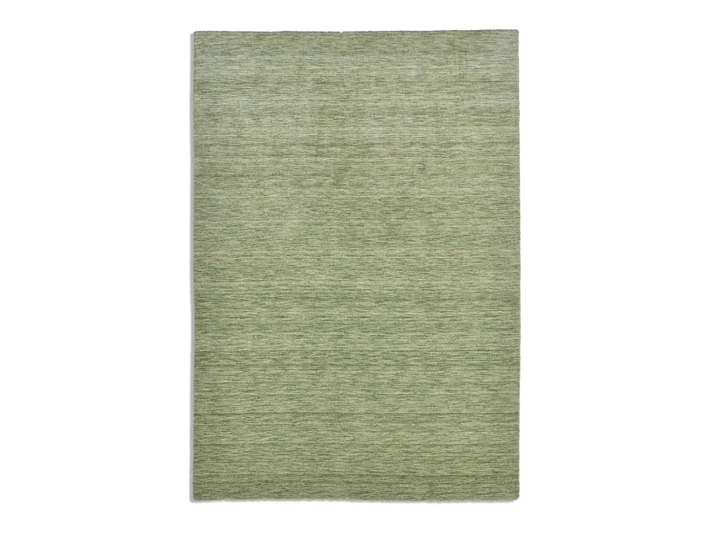 Alfombra UNI tejida a mano 40x60 cm Verde claro Holi
