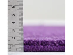 Alfombra UNI tejida a mano 190x290 cm Morado Holi
