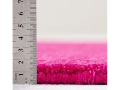 Alfombra UNI tejida a mano 60x90 cm Rosa Holi