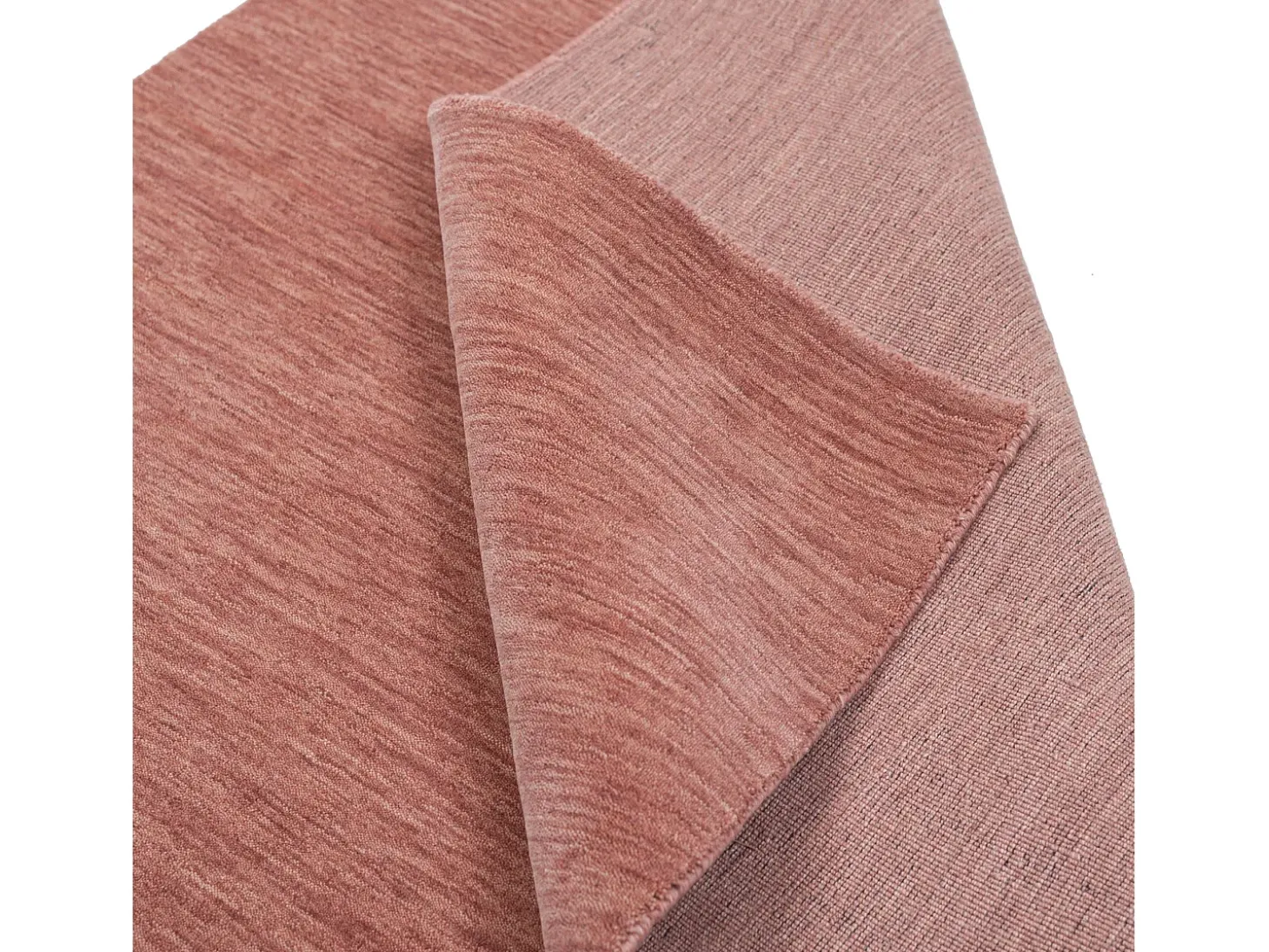 Alfombra UNI tejida a mano 190x250 cm Rosa Holi