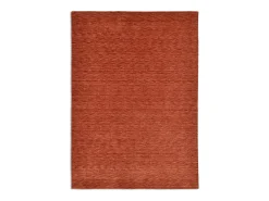 Alfombra UNI tejida a mano 60x90 cm Terracota Holi
