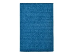 Alfombra UNI tejida a mano 170x240 cm Azul Holi