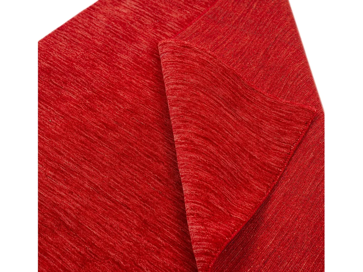 Alfombra UNI tejida a mano 90x160 cm Rojo Holi