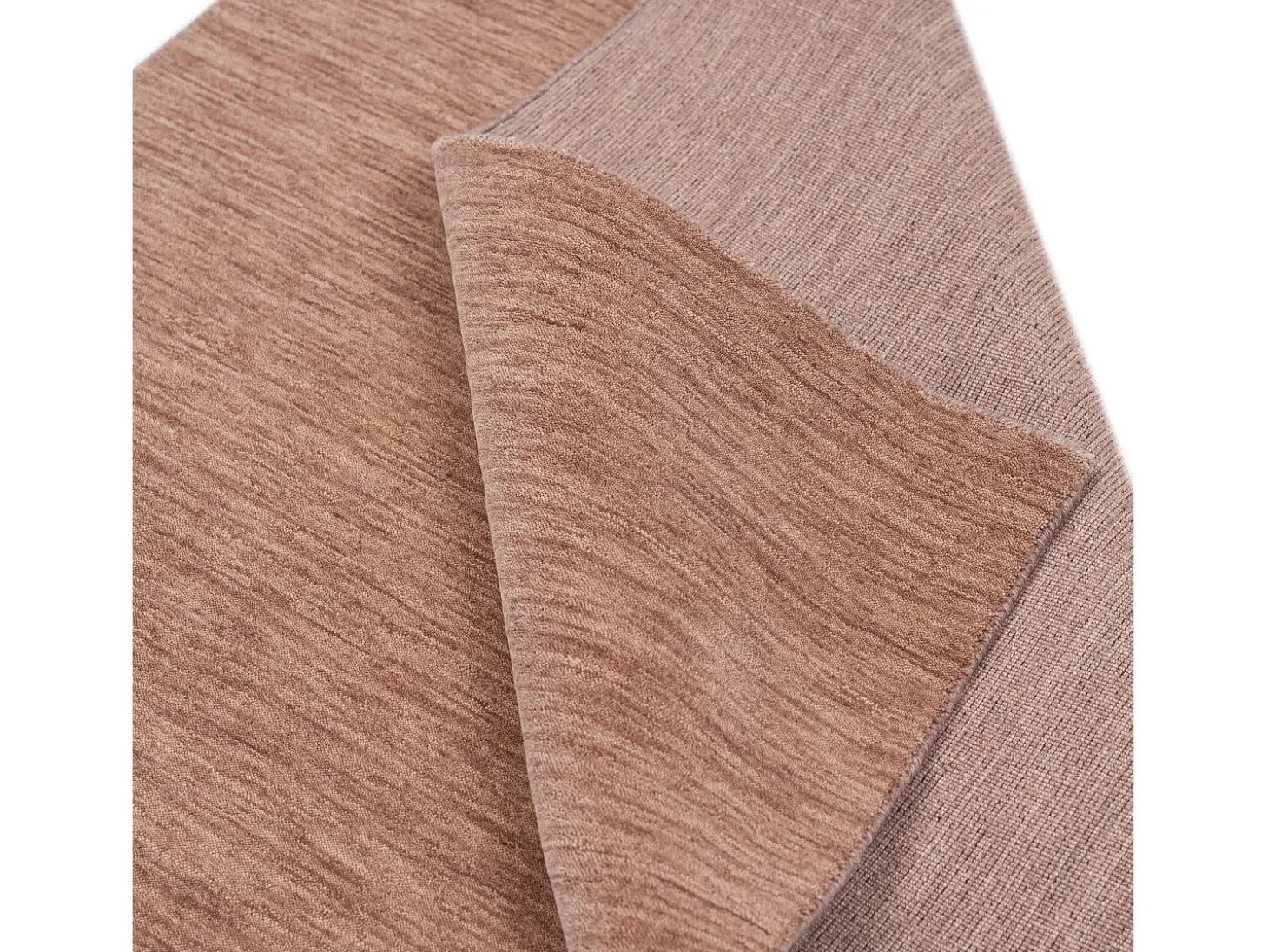 Alfombra UNI tejida a mano 140x200 cm Beige Holi