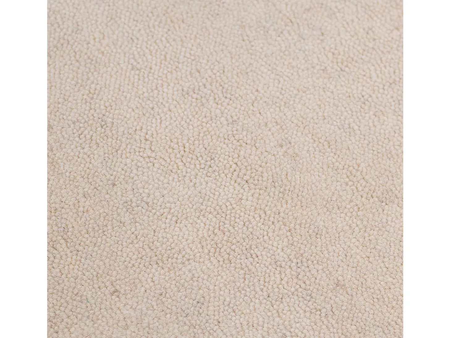 Alfombra UNI tejida a mano 250x350 cm Crema Holi