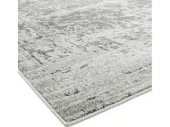Alfombra vintage - 160x230cm - gris, crema - Nova Antique