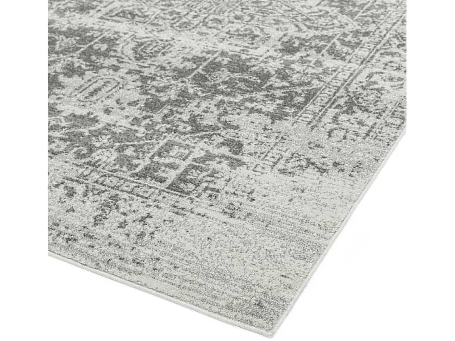 Alfombra vintage - 200x290cm - gris, crema - Nova Antique