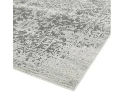 Alfombra vintage - 120x170cm - gris, crema - Nova Antique