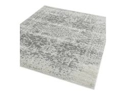 Alfombra vintage - 120x170cm - gris, crema - Nova Antique