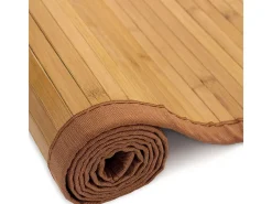 Alfombra 60x300 cm bambú marrón