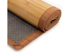 Alfombra 60x300 cm bambú marrón