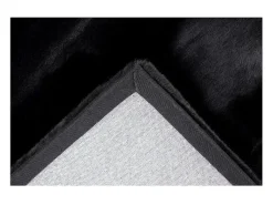Alfombra 170x120 cm, diseño H008N en color negro - Confort y elegancia para su interior