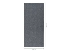 Alfombra 100x250 cm Gris