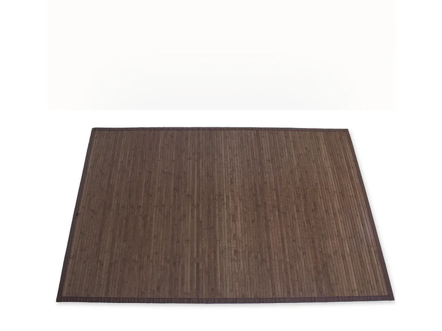 Alfombra 60x240 cm marrón oscuro