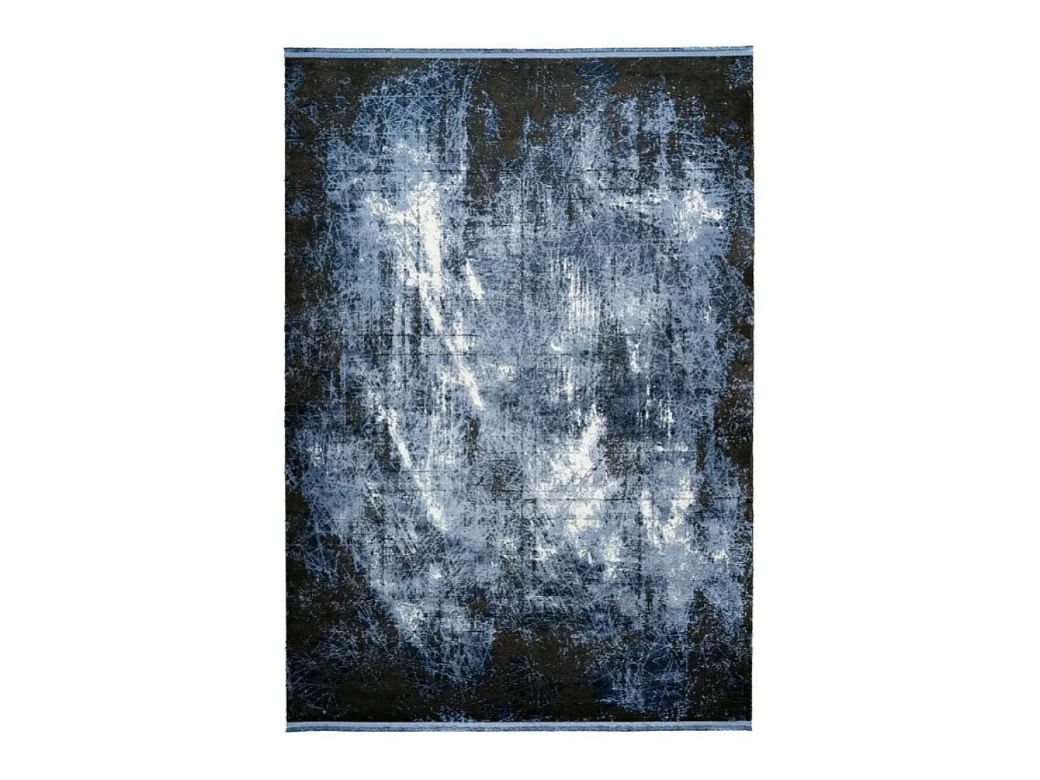 Alfombra 330x240, diseño E409E color azul - Confort y elegancia para su interior.