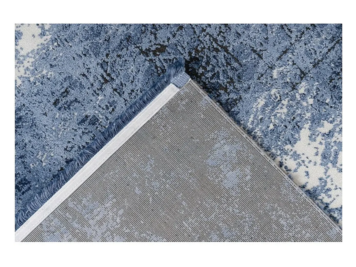 Alfombra 330x240, diseño E409E color azul - Confort y elegancia para su interior.
