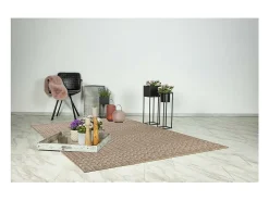 Alfombra 170x120cm, diseño C103A color natural - Confort y elegancia para su interior.