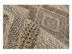 Alfombra 150x80cm, diseño C203A color natural - Confort y elegancia para su interior.