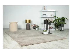 Alfombra 230x160cm, diseño D005M color beige - Confort y elegancia para su interior.
