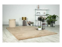 Alfombra 170x120cm, diseño D005M color champán - Confort y elegancia para tu interior