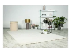 Alfombra 230x160cm, diseño D005M en color marfil - Confort y elegancia para su interior.