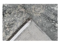 Alfombra 170x120cm, diseño E209E color plata - Confort y elegancia para su interior.