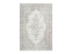 Alfombra 150x80cm, diseño E209E color crema - Confort y elegancia para su interior.
