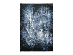 Alfombra 150x80cm, diseño E409E color azul - Confort y elegancia para su interior