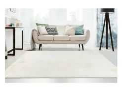 Alfombra 110x60cm, diseño E005N color crema - Confort y elegancia para su interior.