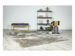 Alfombra 290x200cm, diseño G008R color plata - Confort y elegancia para su interior.