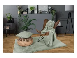 Alfombra 290x200cm, diseño H008N color jade - Confort y elegancia para tu interior.