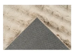 Alfombra 150x80cm, diseño H008Y en color beige - Confort y elegancia para su interior.