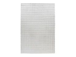 Alfombra 150x80cm, diseño H008Y en color plata - Confort y elegancia para su interior