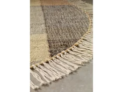 Alfombra yute lana y algodón 180x240 cm