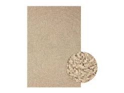Alfombra ZIZUR apariencia de yute interior y exterior 140x200cm ES68946