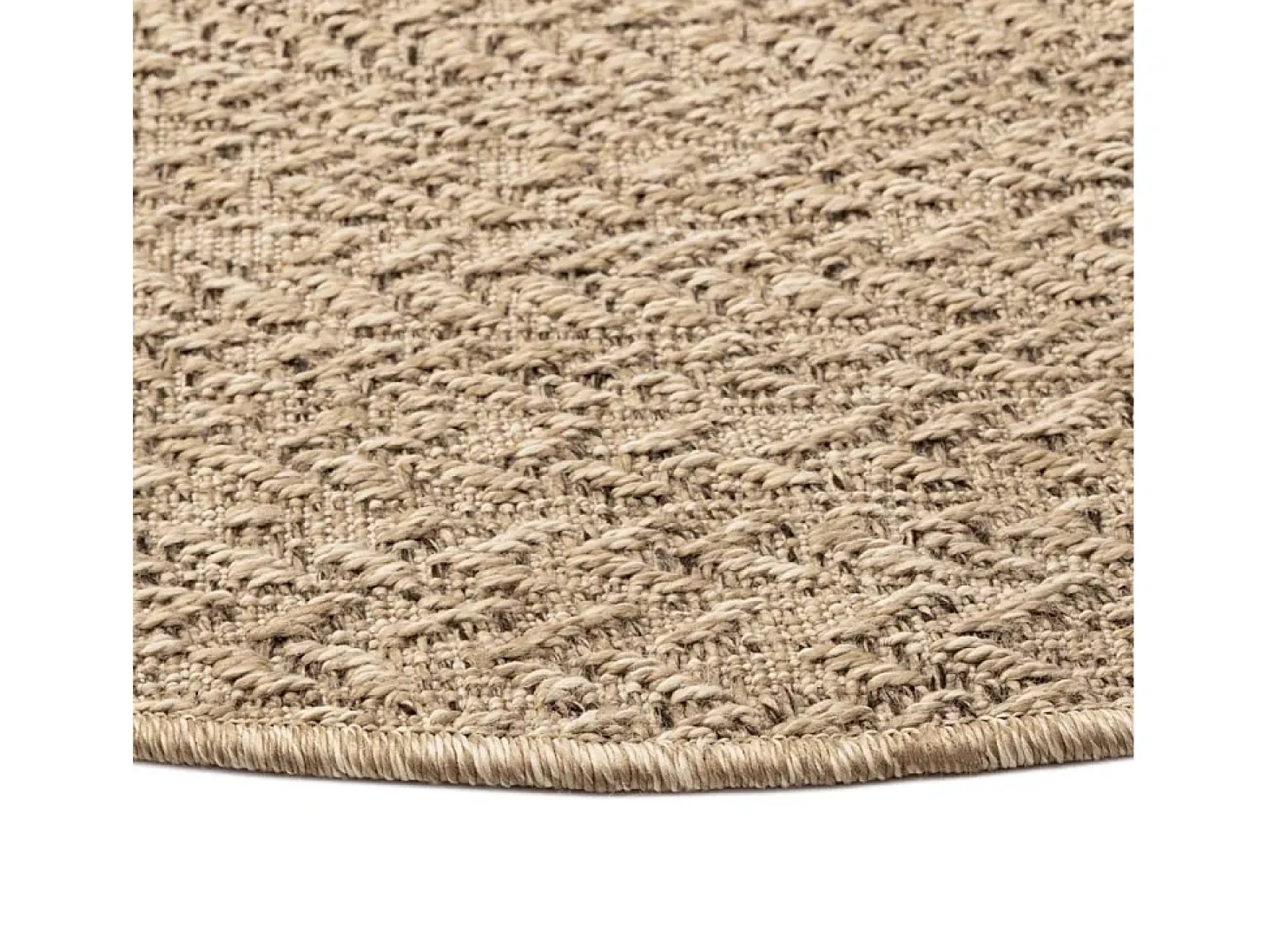 Alfombra ZIZUR apariencia de yute interior y exterior 90 cm ES92053