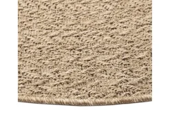Alfombra ZIZUR apariencia de yute interior y exterior 120 cm ES81927