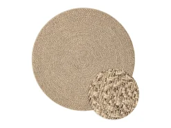 Alfombra ZIZUR apariencia de yute interior y exterior 120 cm ES81927