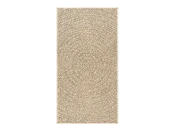 Alfombra ZIZUR apariencia de yute interior y exterior 60x110 cm