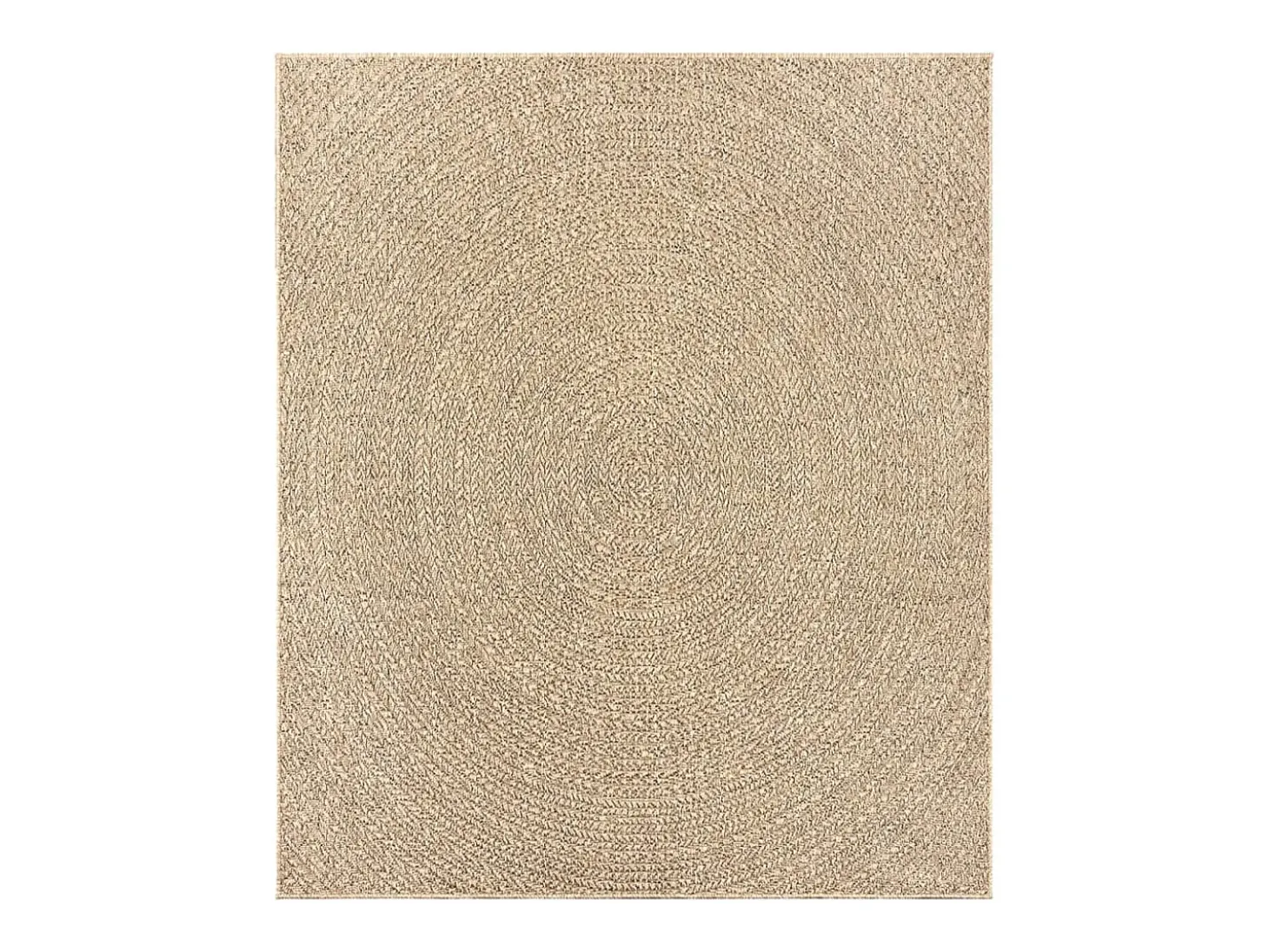 Alfombra ZIZUR apariencia de yute interior exterior 240x340 cm
