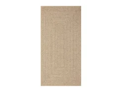 Alfombra ZIZUR apariencia de yute interior y exterior 80x150 cm ES92503
