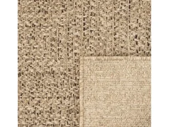 Alfombra ZIZUR apariencia de yute interior y exterior 60x110 cm