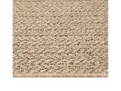 Alfombra ZIZUR apariencia de yute interior y exterior 60x110 cm