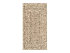Alfombra ZIZUR apariencia de yute interior y exterior 60x110 cm